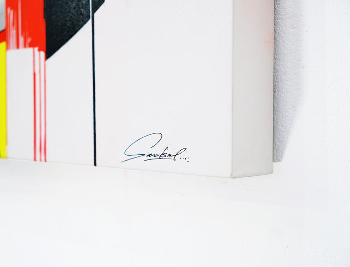 Rebel Rabbit - Canvas Painting